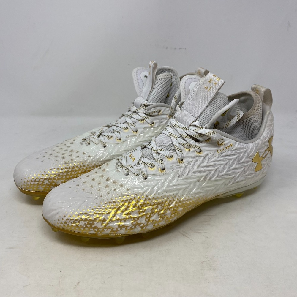 Under Armour Spotlight Clone 3.0 MC Football 3026334-104 Men's Size 11
